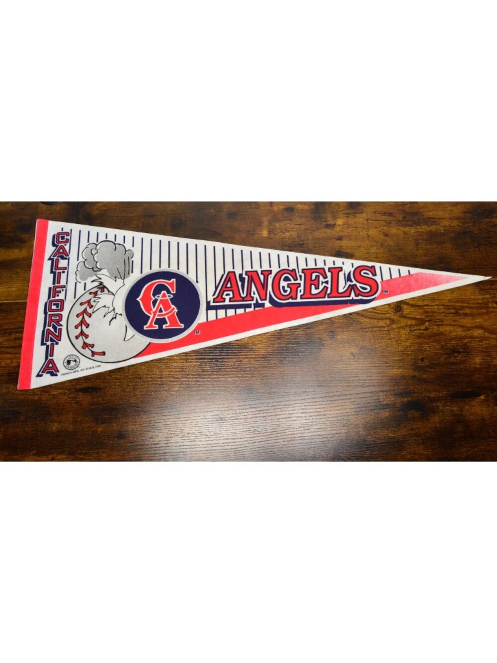 Vintage California Angels 1994 MLB Genuine Merchandise Felt Pennant 30 inches